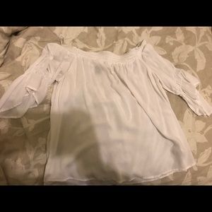 Off the shoulder blouse